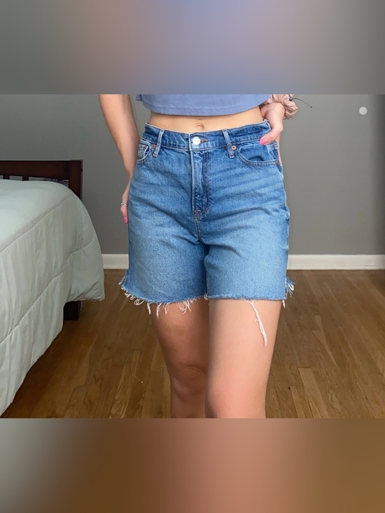 American Eagle Outfitters Pants - American Eagle Outfitters Light Blue Denim Cutoff Shorts